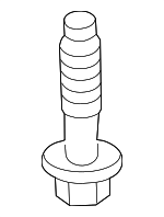90123TBAA00 - Suspension: Shock Mount Bolt for Honda Image