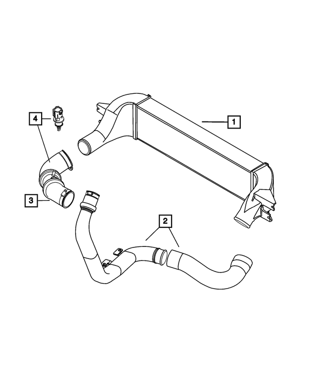 5278944AD - : Charge Air Cooler for Mopar Image