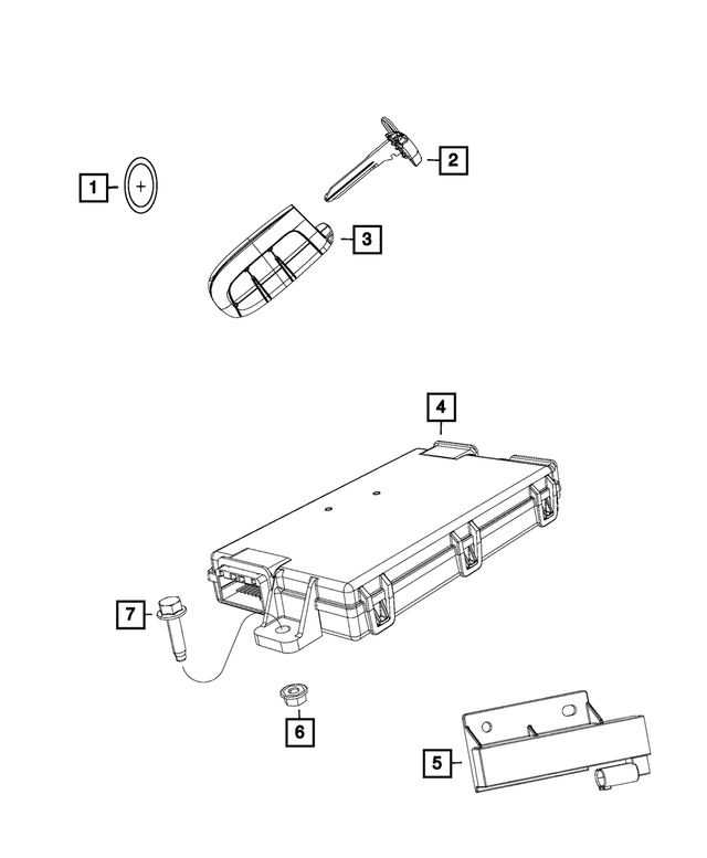 « 5035396AA – Electrical : Moyeu Recepteur pour Mopar Image »