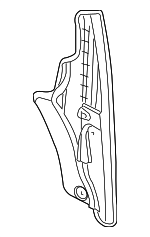 1K5821112A - Body: End Plate for Volkswagen Image