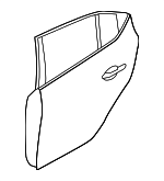 BCY17302XB - Body: Door Shell for Mazda: 3 Image