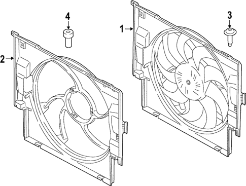 Cooling Fan for 2022 BMW 430i Gran Coupe #0