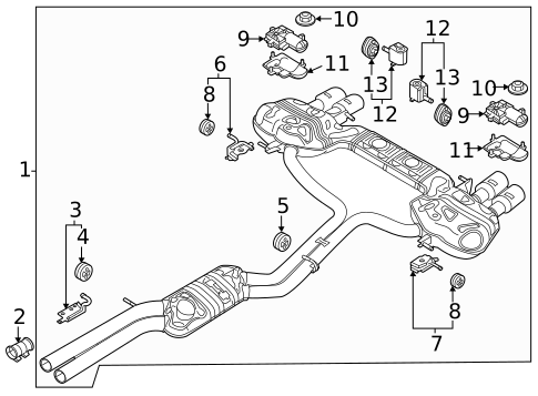 Exhaust Components for 2025 Audi S7 Sportback #1