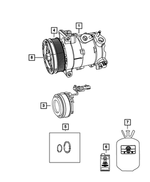 82300102AC - Air Conditioners and Heaters: A/c Compressor Lubricant for Mopar Image