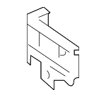 5383506020 - Body: Fender Rail Reinforcement Bracket for Toyota Image image