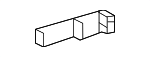 733710E060C1 - Electrical: Belt &amp; Retractor Hanger for Toyota Image