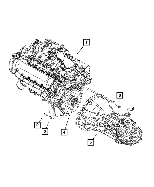 RL104713AE - : 6 Speed Transmission for Mopar Image