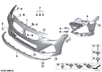 51118098208 - : Front Splitter for BMW Image