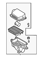 28110A5300 - : Air Cleaner Assembly for Kia: Forte, Forte Koup, Forte5 Image
