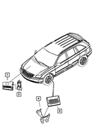 4727346AB - Electrical: Powertrain Control Module Bracket for Mopar Image