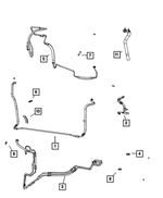 4743592AA - : Power Steering Reservoir Hose for Mopar Image