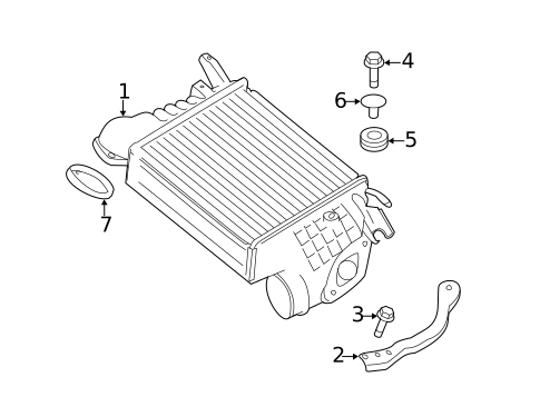 Intercooler for 2020 Subaru WRX #0