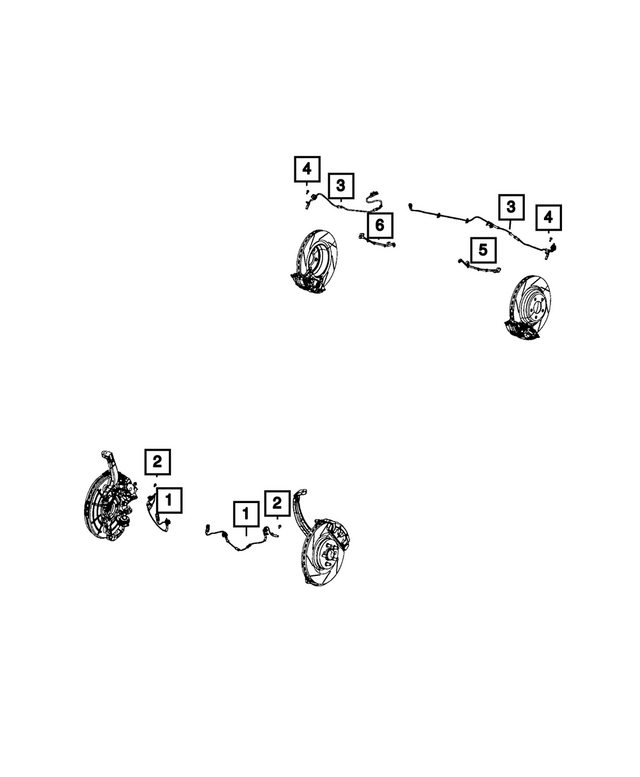 68376728AE - Electrical: Wheel Speed Sensor for Mopar Image