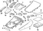 834203A0A01ZA - : Shift Panel for Honda Image
