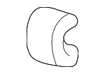 10351312 - Suspension: Stabilizer Bar Insulator for GM Image