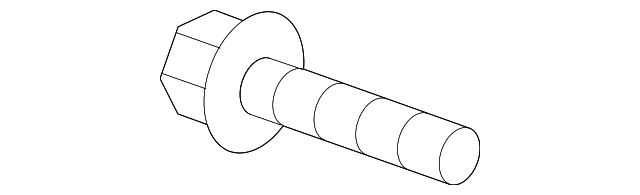 2012-2026 GM M12x1.75x55 Multi-Purpose Bolt 11570675 GM | GMPartsDirect.com