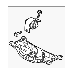 C2Z3618 - Engine: Trans Mount for Jaguar Image