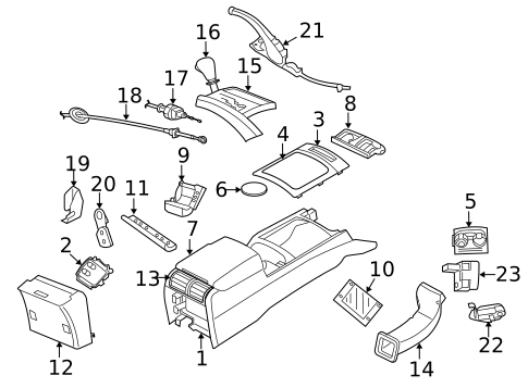 Parking Brake for 2007 Jeep Commander #1