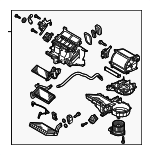 7800A154 - : AC &amp; Heater Assembly for Mitsubishi Image
