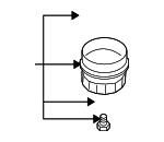 11427521353 - Engine: Cover for BMW: 545i, 550i, 645Ci, 650i, 745i, 745Li, 750i, 750Li, 760i, 760Li, Alpina B7, X5 Image