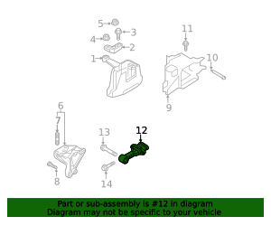 2021-2023 Kia Seltos Engine Torque Strut 21950-F2100 | TascaParts.com