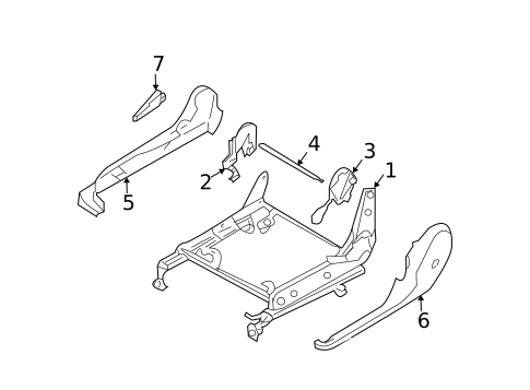 Tracks & Components for 2006 Nissan Quest #3