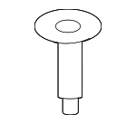 544590M03A - Body: Bumper Cover Bolt for Nissan Image image