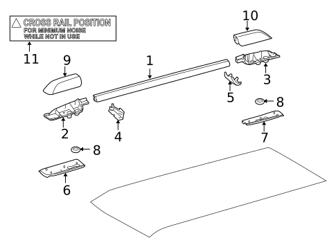 Roof Rack for 2024 Toyota 4Runner #0