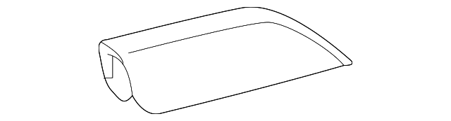 2010-2024 Toyota 4Runner Roof Rack Cover (Left, Rear) 63494