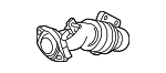 12791726 - Engine: Rear Pipe for Saab: 9-3, 9-5 Image