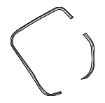 67811WB001 - Body: Weatherstrip for Toyota: Yaris Image