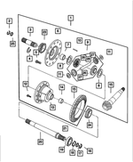 4539661 - Automatic Transaxle 4 Speed: Transaxle Differential for Chrysler: 300M, Concorde | Dodge: Intrepid Image