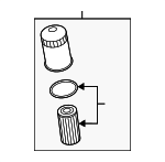 6L115401D - Engine: Filter Housing for Volkswagen: Golf Image