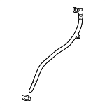 6K115610M - Engine: Tube for Volkswagen: Arteon, Atlas, Atlas Cross Sport, Beetle, Golf, Golf Alltrack, Golf R, Golf SportWagen, GTI, Jetta, Passat, Tiguan Image