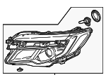 33100TG7A21 - Electrical: Headlamp Assembly for Honda: Passport, Pilot, Ridgeline Image