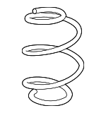 84377787 - Suspension: Coil Spring for Buick: Regal Sportback Image