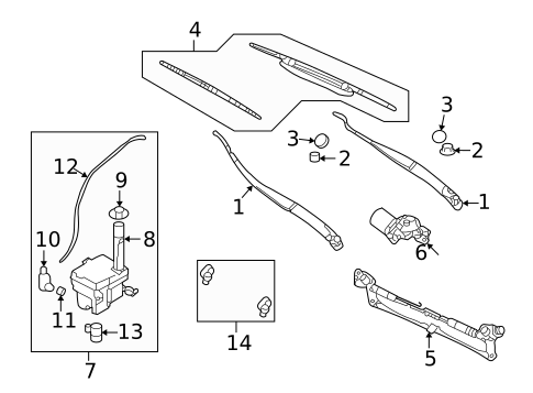 Wipers for 2008 Kia Optima #0