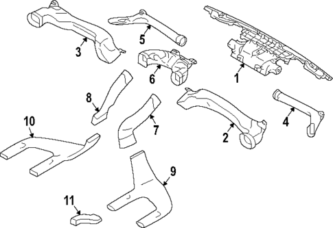 Ducts for 2025 Subaru Impreza #0