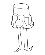 30655967 - Electrical: High Beam Bulb Harness for Volvo: C30, C70, S40, V50 Image