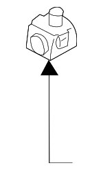 30655973 - Electrical: Headlight Adjusting Screw for Volvo Image