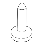 N91265201 - Body: Floor Pan Heat Shield Bolt for Audi Image