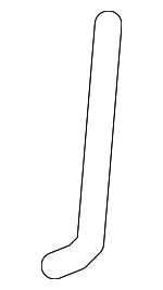 5160076AA - Body: Latch Rods for Jeep: Patriot Image