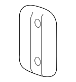 55075483 - Body: Striker Spacer for Chrysler: 300M, Concorde, LHS, New Yorker, PT Cruiser, Sebring | Dodge: Dakota, Durango, Intrepid, Stratus | Jeep: Commander, Compass, Grand Cherokee, Liberty, Patriot Image