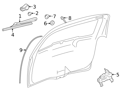 Wiper & Washer Components for 2005 Saturn Relay #1