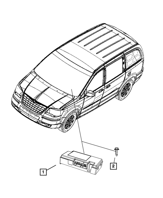 5064561AC - Electrical: Telematics Module for Mopar Image