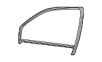 1J3837431AB41 - Body: Window Guide for Volkswagen Image
