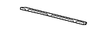 1J3837472BB41 - Body: Belt Weather-strip for Volkswagen Image