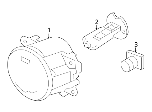 Fog Lamps for 2008 Jaguar S-Type #0