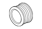 12317575346 - Electrical: Pulley for BMW: 550i, 550i GT, 550i GT xDrive, 550i xDrive, 650i, 650i Gran Coupe, 650i xDrive, 650i xDrive Gran Coupe, 750i, 750i xDrive, 750Li, 750Li xDrive, 760Li, Alpina B7, Alpina B7 xDrive, Alpina B7L, Alpina B7L xDrive, M6, X5, X6 Image