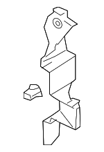 7L6121334E - Cooling System: Air Duct for Volkswagen: Touareg Image